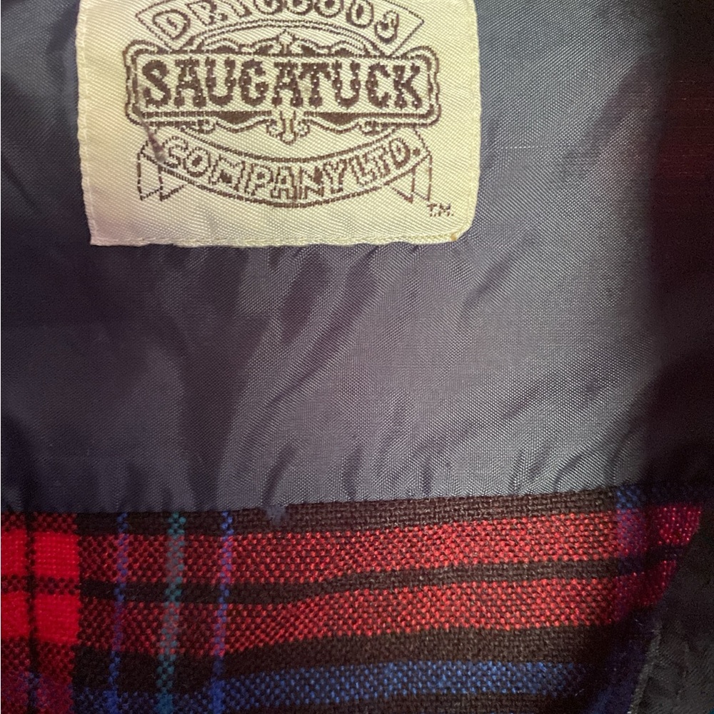Saugatuck Co. Men’s Plaid Flannel Shirt 3X – Vintage Dry Goods Western Look - Picture 3 of 4